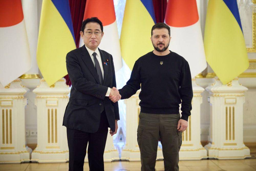 Perdana Menteri Jepang Fumio Kishida mengunjungi Kiev dan bertemu dengan Presiden Ukraina Volodymyr Zelenskyy. (dok. Ukraine Presidential website)