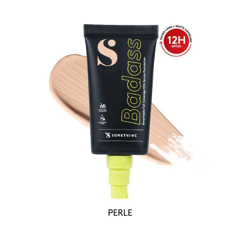 SOMETHINC BADASS Breathable Full Coverage 12HR Serum Foundation (dok. SOMETHINC)