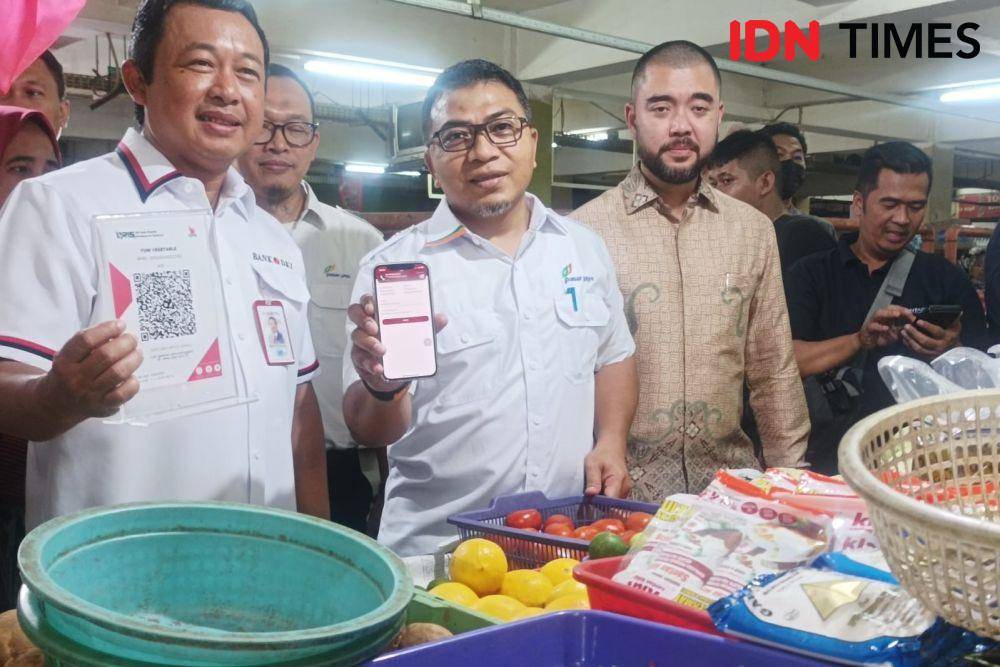 Pedagang Kini Bisa Sewa Kios Pasar di Jakarta Lewat Aplikasi