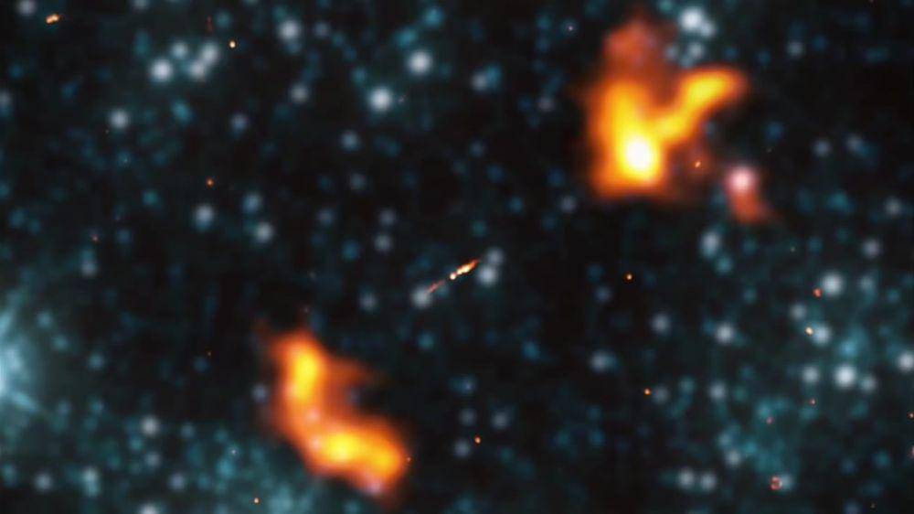 ilustrasi galaxy Alcyoneus (youtube.com/Factnomenal)