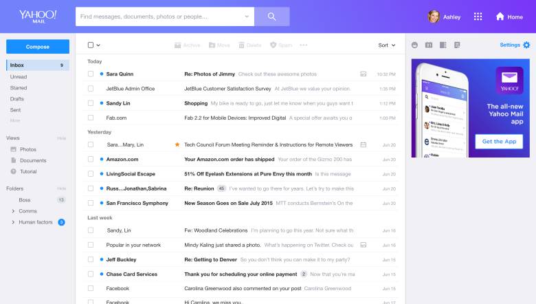ilustrasi Yahoo Mail (dok. Yahoo)