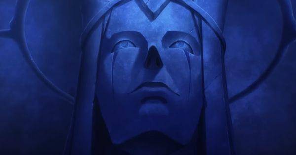 Patung raksasa di Double Dungeon ( Dok. Aniplex / PV Solo Leveling )