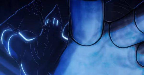 Patung Double Dungeon menyerang Jin-Woo ( Dok. Aniplex / PV Solo Leveling )