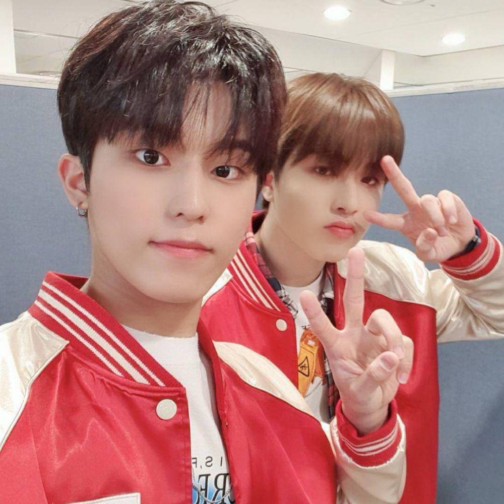 Jeongwoo dan Junghwan TREASURE (twitter.com/yg_treasure_jp)