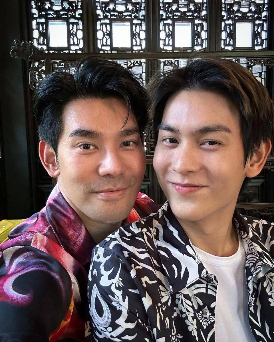 Porsch Apiwat dan suami (instagram.com/porschapiwat)