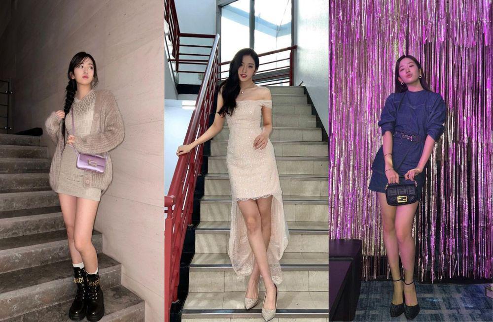 9 Inspirasi Dress Pesta ala Yujin IVE yang Anggun dan Minimalis!