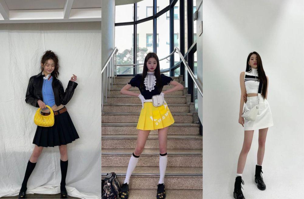 11 Ide Padu Padan Rok ala Wonyoung IVE yang Chic dan Eye-catching!