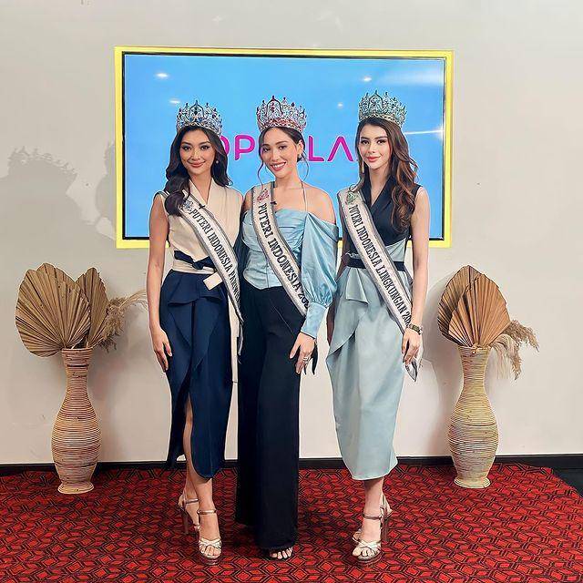 Potret Top 3 Puteri Indonesia 2022 Saat Berkunjung Ke IDN Media (Instagram.com/officialputeriindonesia)