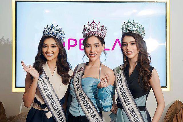 Potret Top 3 Puteri Indonesia 2022 Saat Berkunjung Ke IDN Media (Instagram.com/officialputeriindonesia)