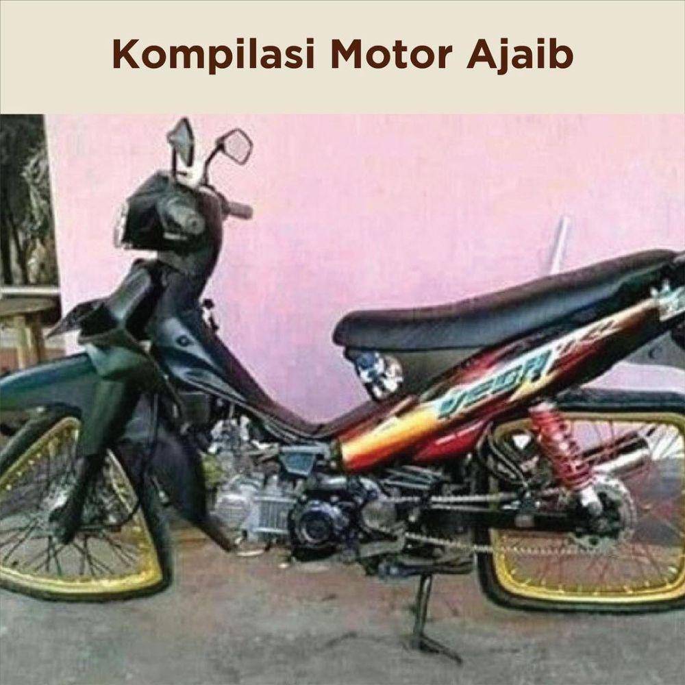 Ilustrasi motor ajaib (instagram.com/dagelan)