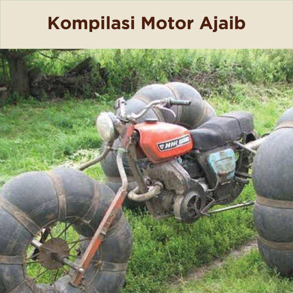 Ilustrasi motor ajaib (instagram.com/dagelan)