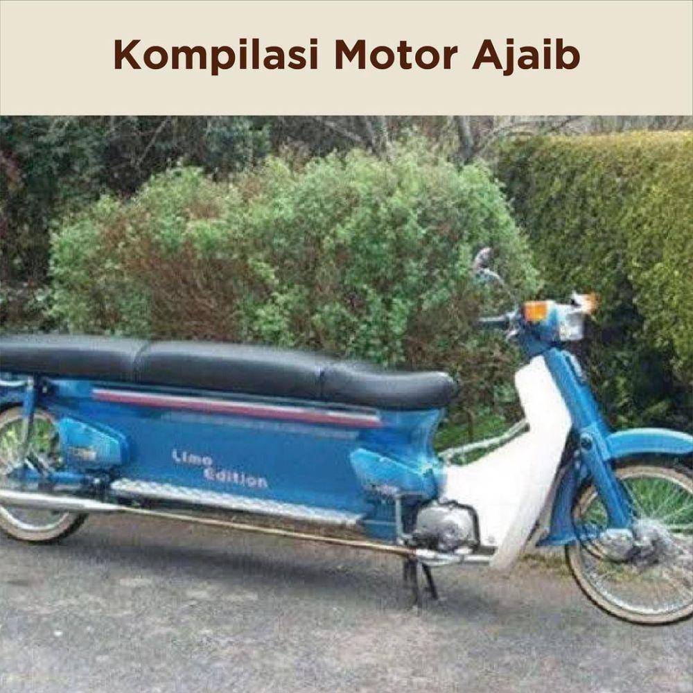 Ilustrasi motor ajaib (instagram.com/dagelan)