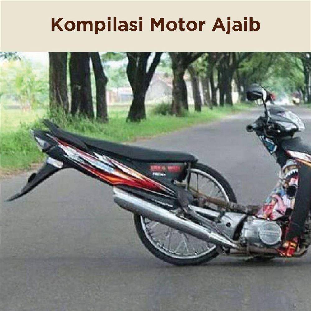 Ilustrasi motor ajaib (instagram.com/dagelan)