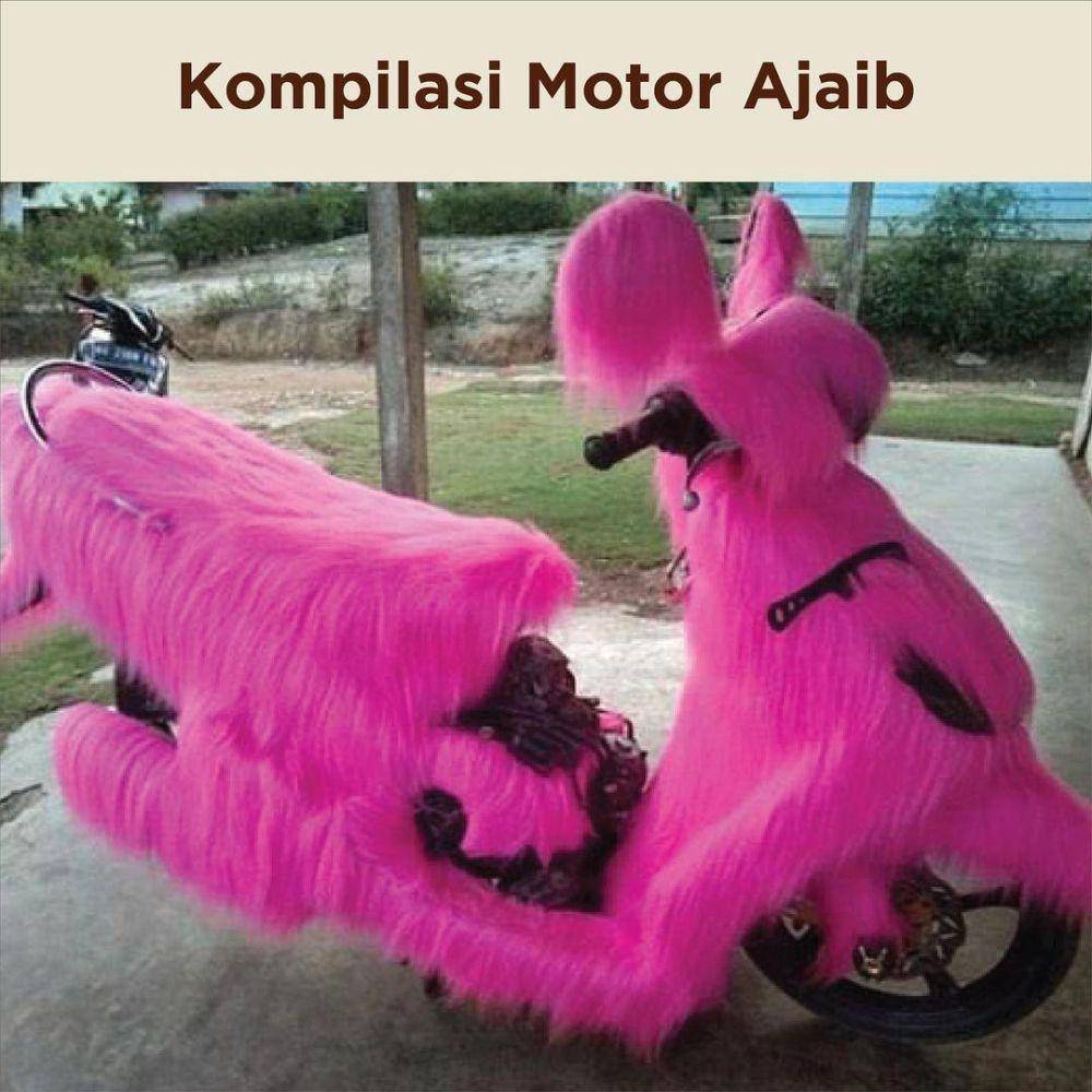 Ilustrasi motor ajaib (instagram.com/dagelan)