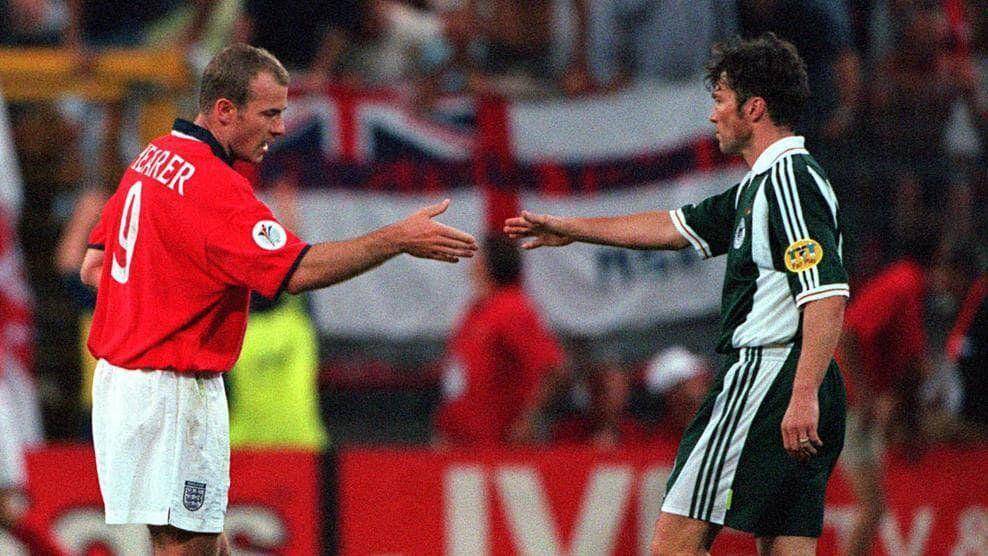 Inggris melawan Jerman. (uefa.com)