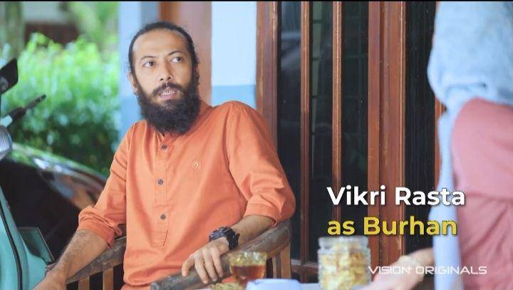 potret Vikri Rasta sebagai Burhan (instagram.com/visionplusoriginals)