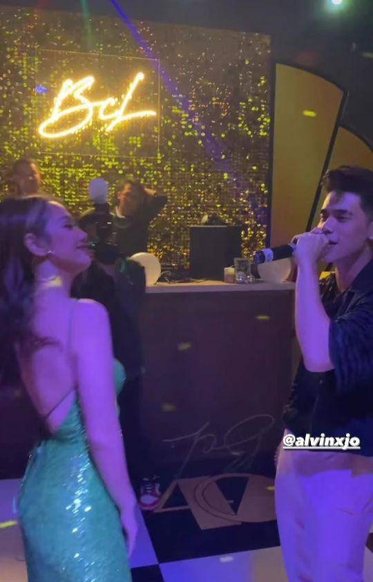 potret artis di pesta ultah BCL (instagram.com/dnr.widianto_)