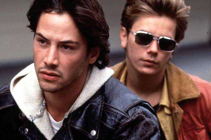 Keanu Reeves dan River Phoenix dalam film My Own Private Idaho (dok. New Line Cinema/My Own Private Idaho)