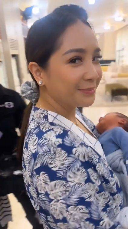 rumah Raffi dan Nagita kedatangan anak Marshel Widianto (instagram.com/sensen_ahmad)