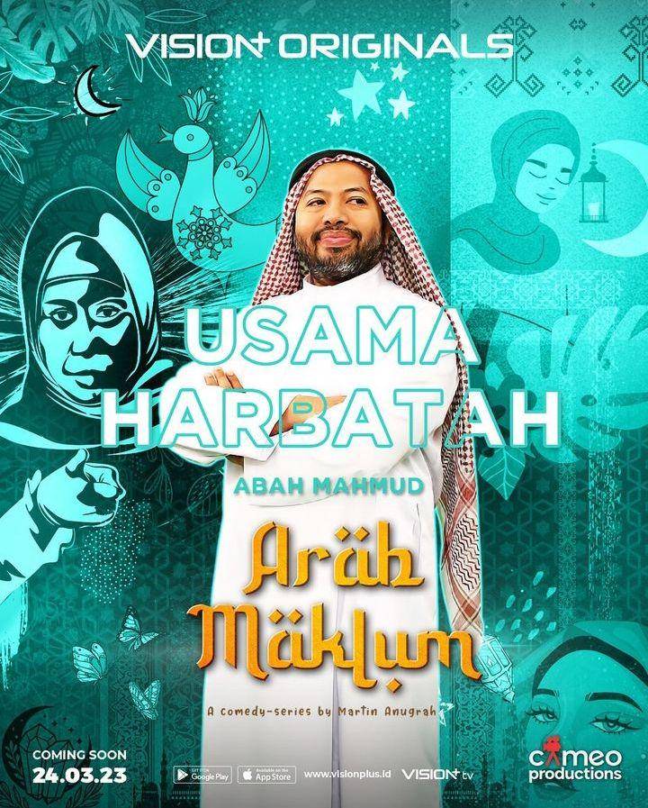 potret Usama Harbatah sebagai Abah Mahmud (instagram.com/visionplusoriginals)
