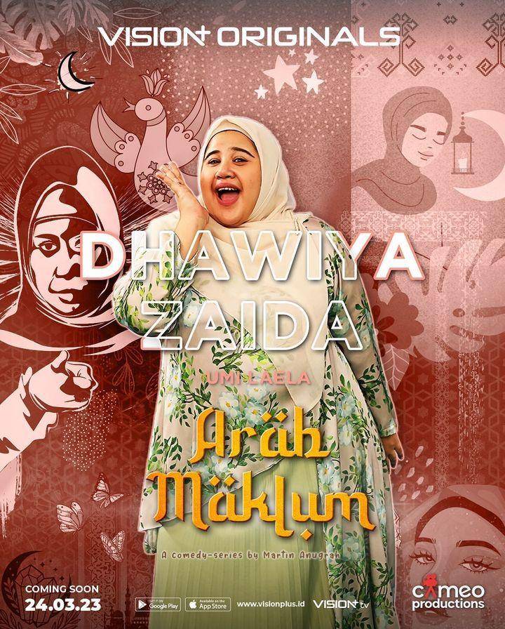 potret Dhawiya Zaida sebagai Umi Laela (instagram.com/visionplusoriginals)