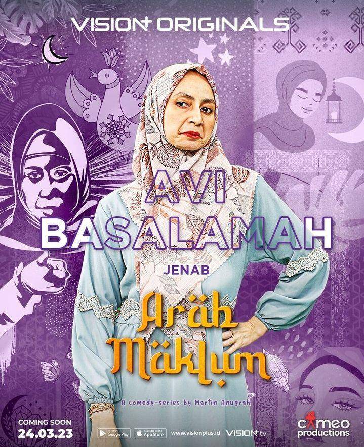 potret Avi Basalamah sebagai Jenab (instagram.com/visionplusoriginals)