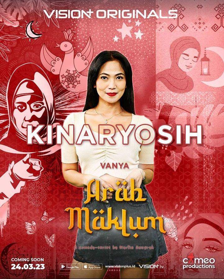 potret Kinaryosih sebagai Vanya (instagram.com/visionplusoriginals)