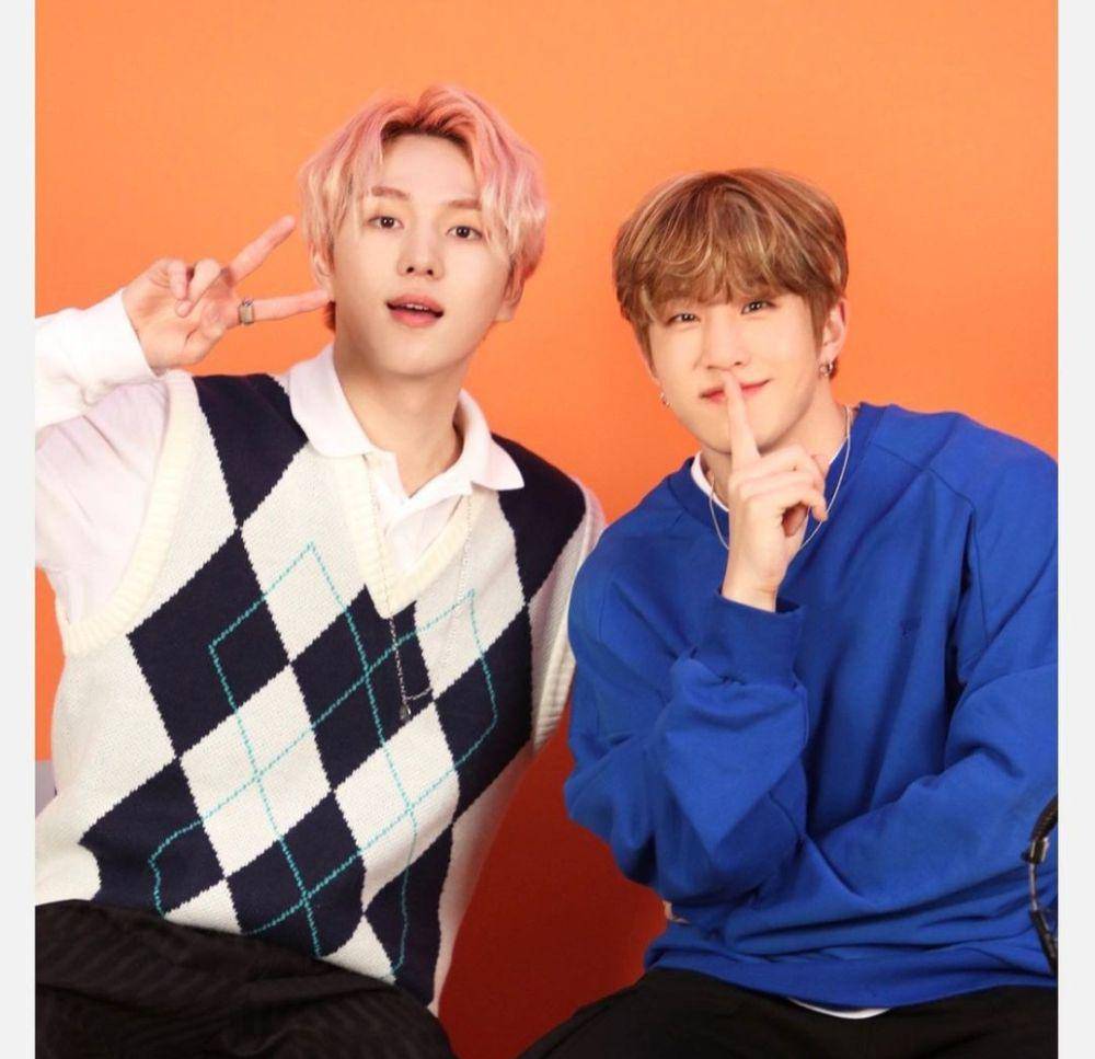 Kino PENTAGON dan Jinjin ASTRO (instagram.com/ast_jinjin)