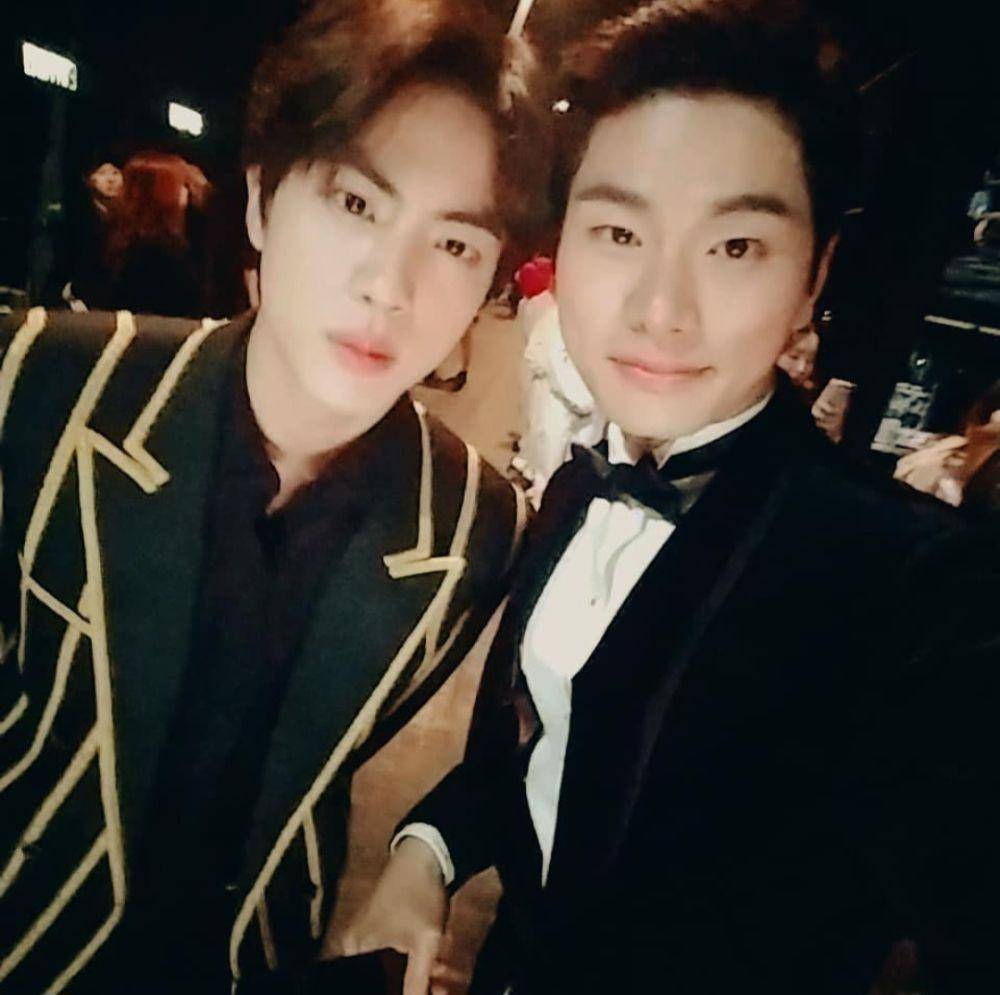 Jin BTS dan Lee Yi Kyung (instagram.com/luvlk89)