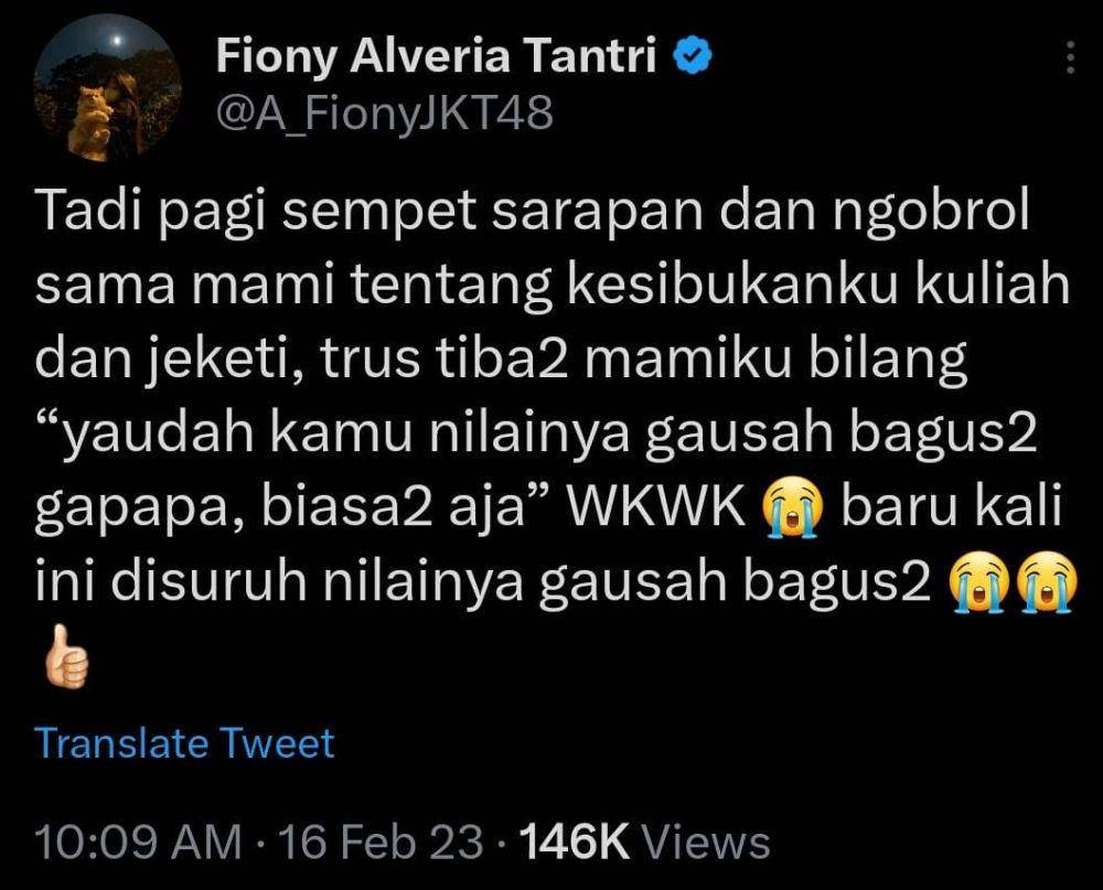 Tweet Fiony JKT48 (twitter.com/a_fionyjkt48)
