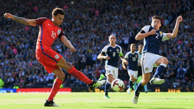 Inggris melawan Skotlandia. (thefa.com)
