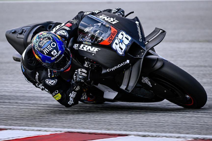Miguel Oliveira saat tes pramusim di Sepang (motogp.com)