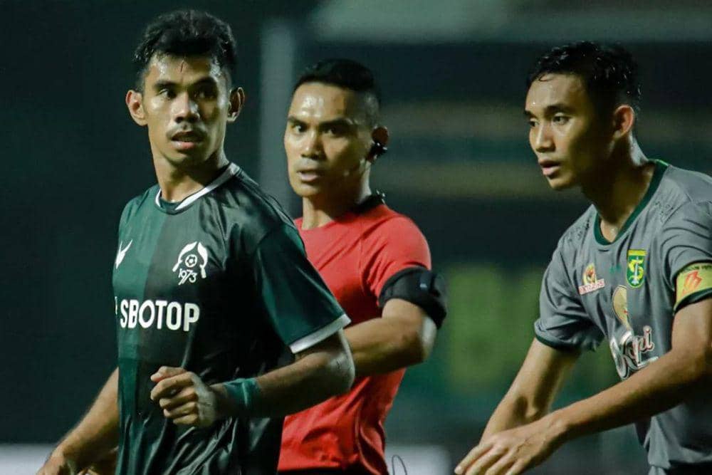 Persikabo 1973 saat menghadapi Persebaya di putaran pertama Liga 1 2022/2023. (instagram.com/officialpersikabo)