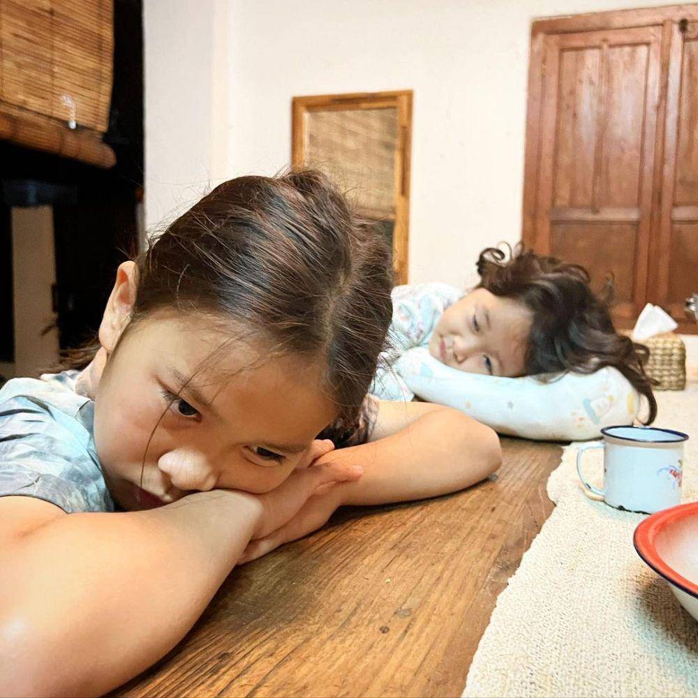 momen Kama bangunin sahur (instagram.com/zaskiadyamecca)