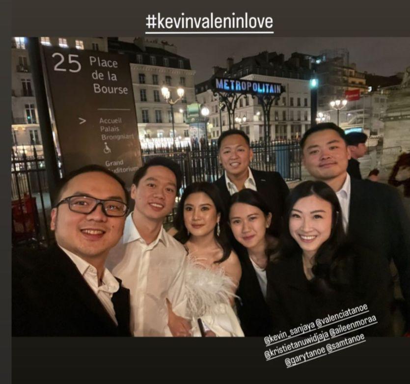 potret wedding welcome dinner (instagram.com/hanssaleh)
