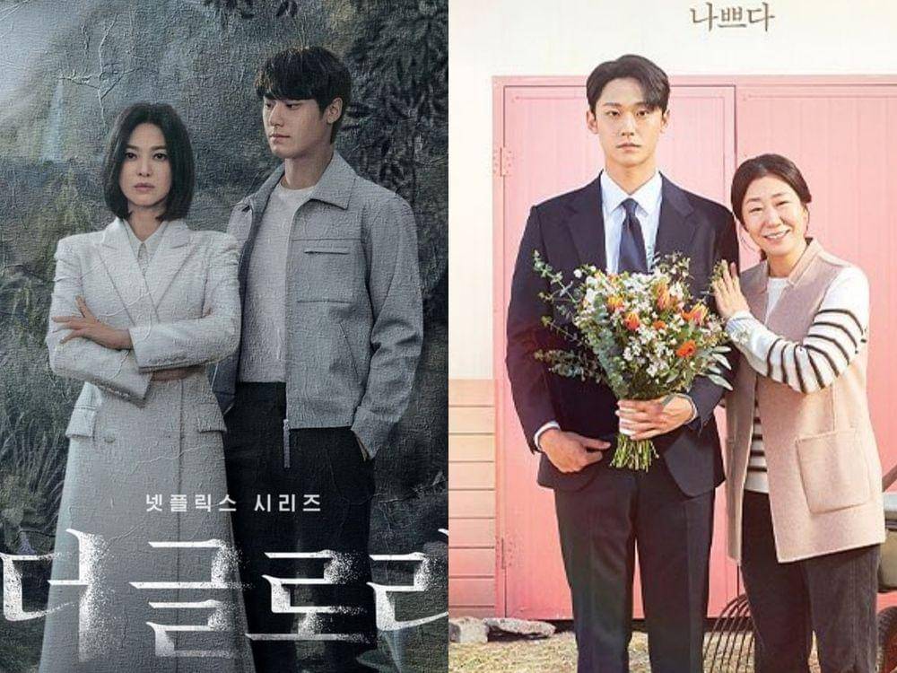 poster drama The Glory Part 2 (instagram.com/netflixkr) | poster drama The Good Bad Mother (instagram.com/jtbcdrama)