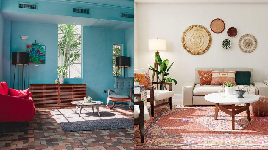 9 Ide Desain Ruang Keluarga Bertema Bohemian, Homey dan Bikin Betah!