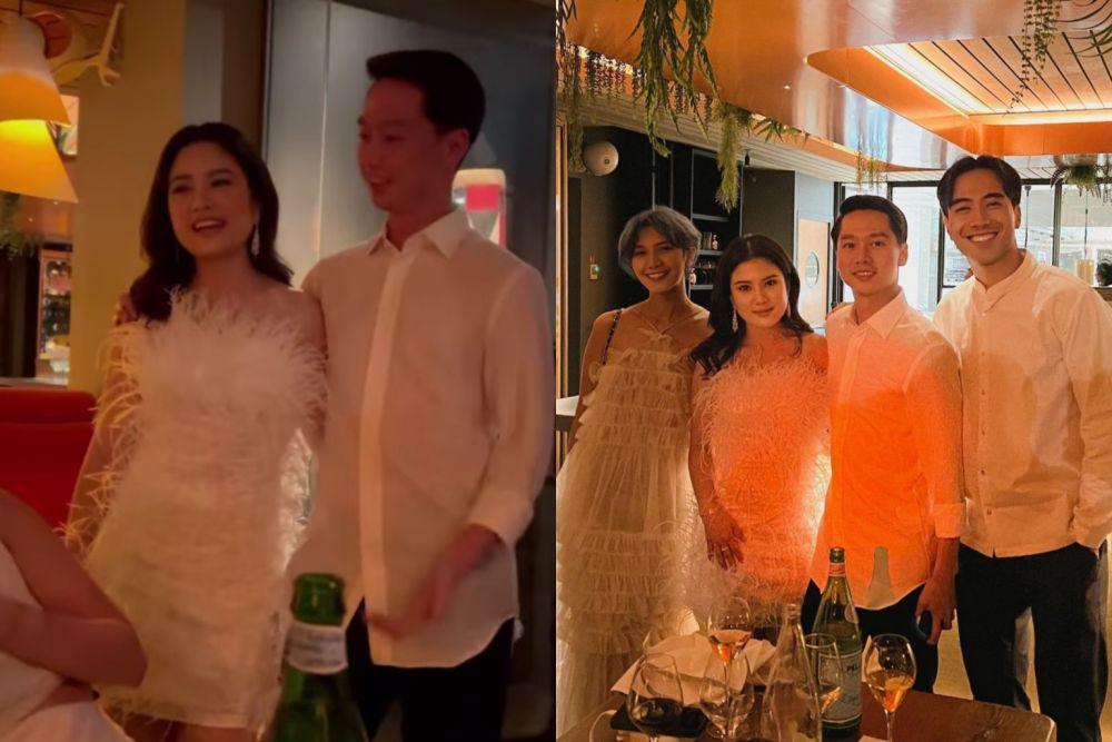 momen wedding welcome dinner Kevin Sanjaya dan Valencia Tanoesoedibjo (instagram.com/cynthiasindhu | instagram.com/vidialdiano)
