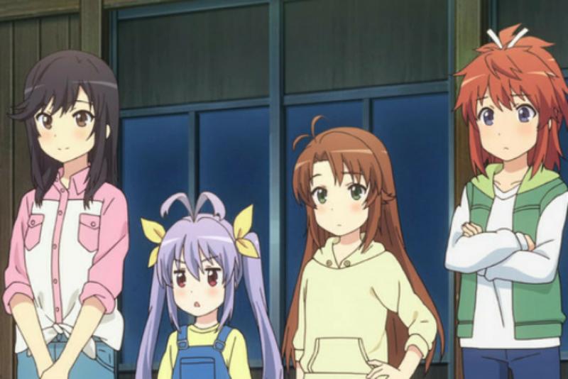 cuplikan anime Non Non Biyori (dok. SILVER LINK/Non Non Biyori)