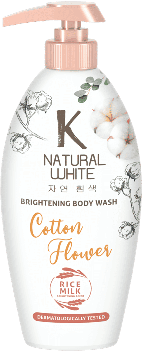 K Natural White Cotton Flower Brightening Body Wash (dok. Kwangskin/K Natural White)