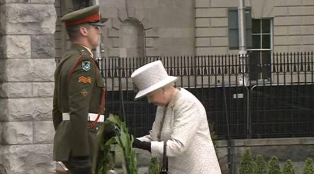 Ratu Elizabeth II di Irlandia (youtube.com/RTÉ - IRELAND’S NATIONAL PUBLIC SERVICE MEDIA)