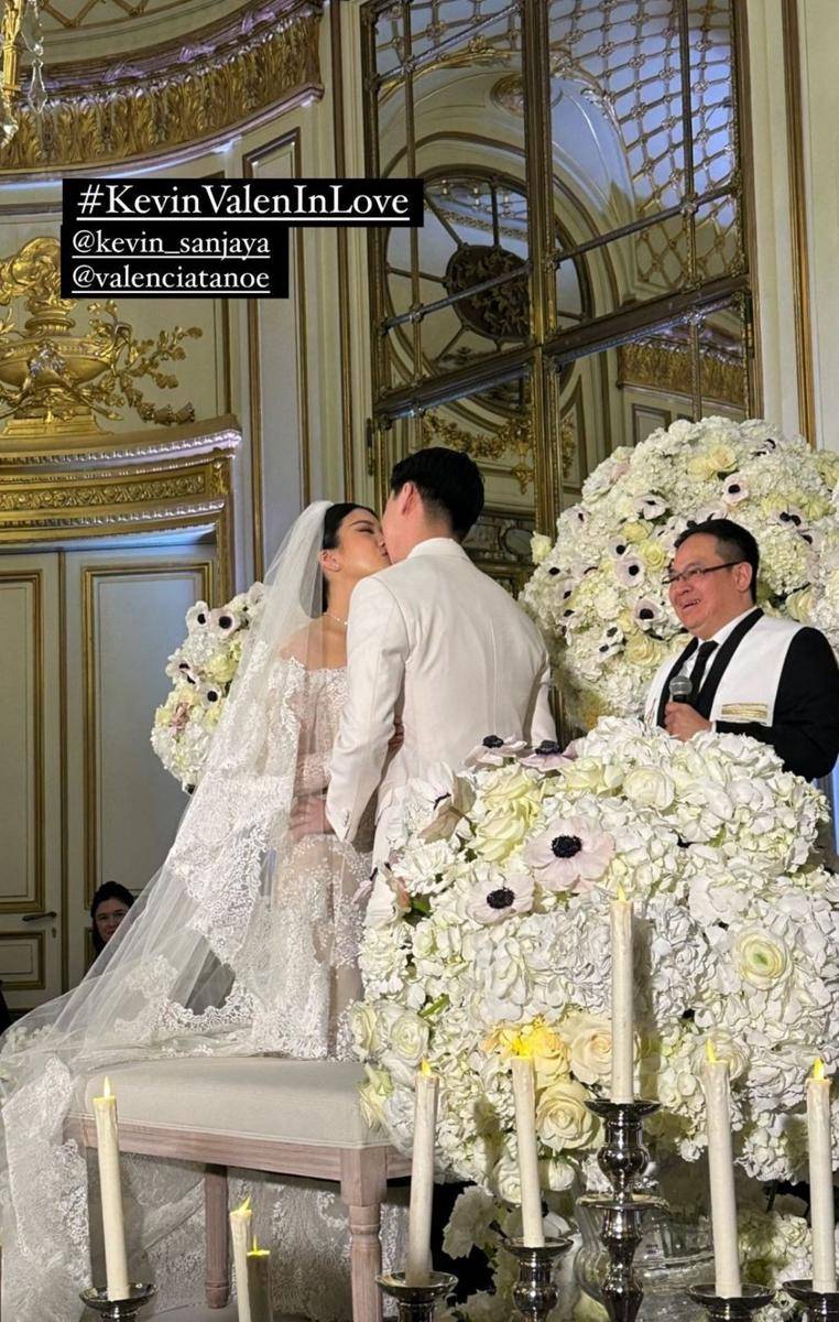 Pernikahan Valencia dan Kevin Sanjaya (instagram.com/fajaralfian95)