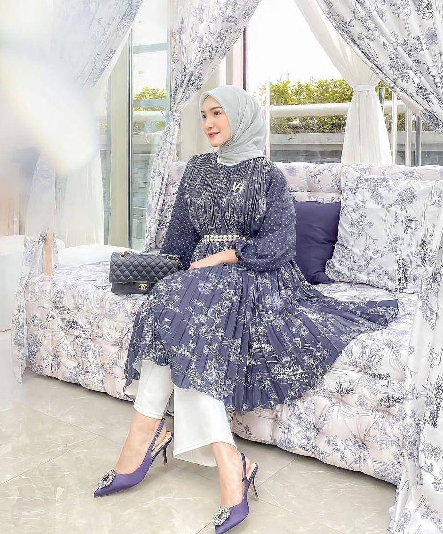 Style bukber floral (instagram.com/melodyprima)