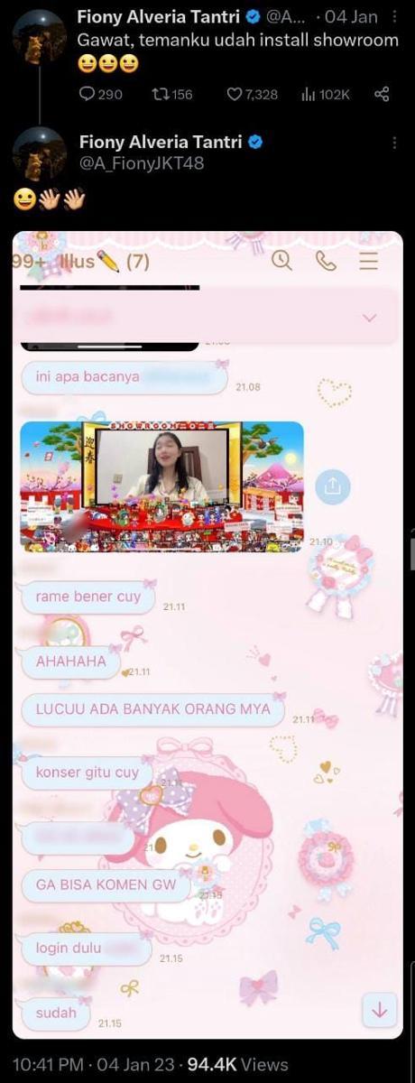 Tweet Fiony JKT48 (twitter.com/a_fionyjkt48)