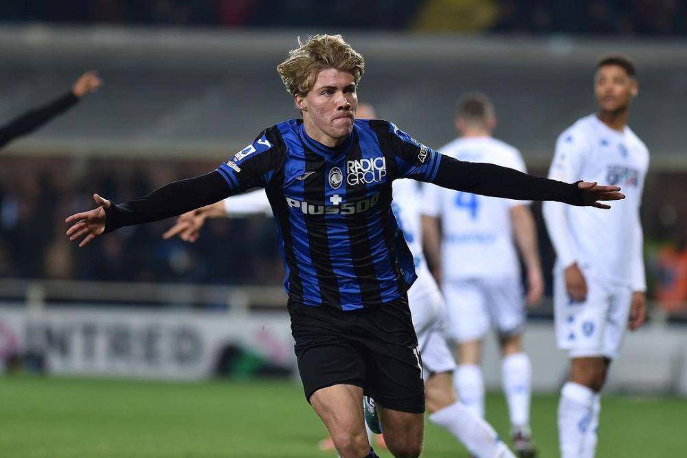 Rasmus Hoejlund, bintang baru dari Timnas Denmark. (instagram.com/rasmus.hoejlund)