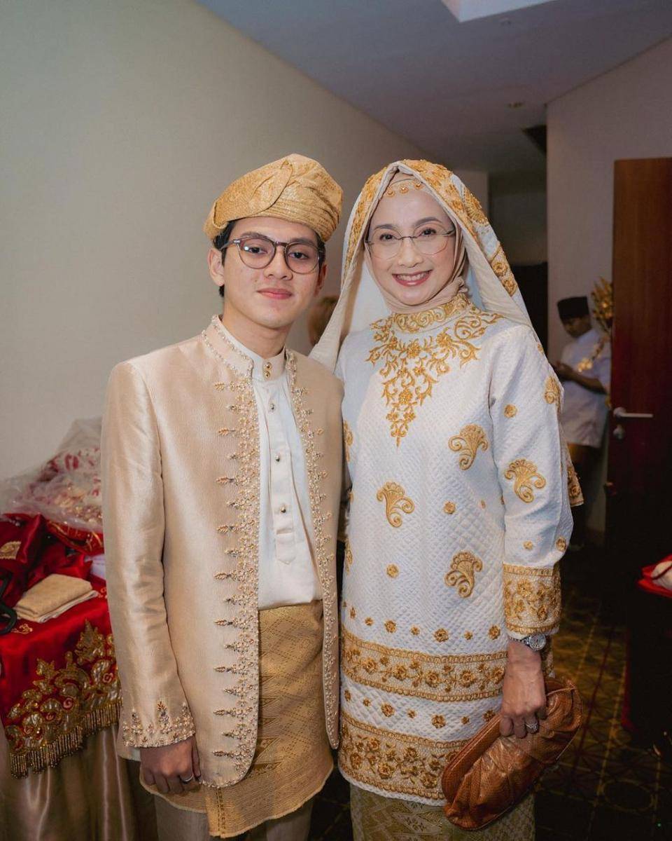 potret Rey Bong dalam acara konferensi pers dan silaturahmi film Buya Hamka (instagram.com/rey_bong26)