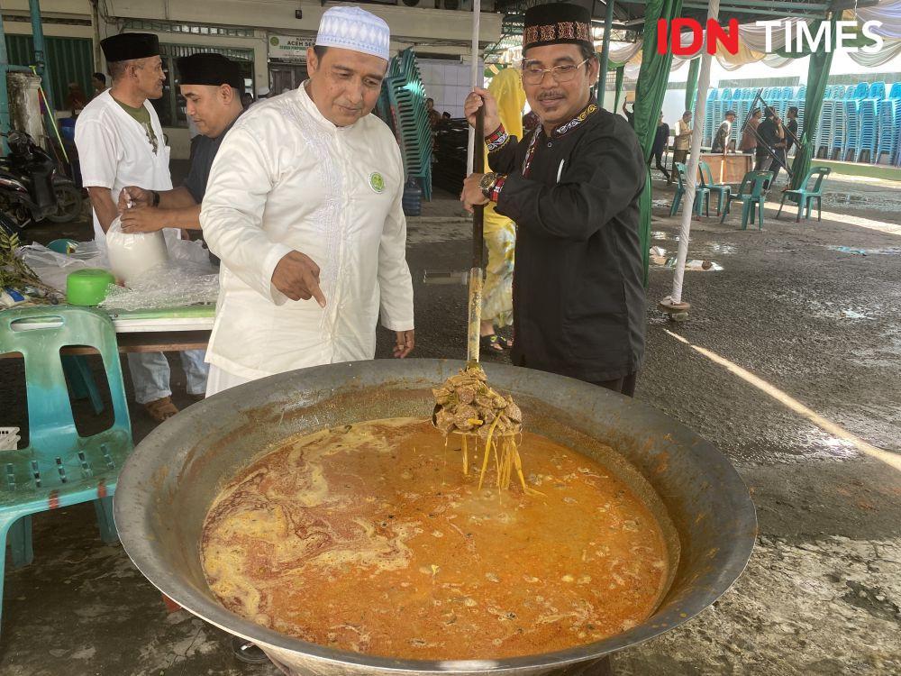 Bubur Kanji dan Kari Sapi Jadi Hidangan Buka Puasa di Aceh Sepakat