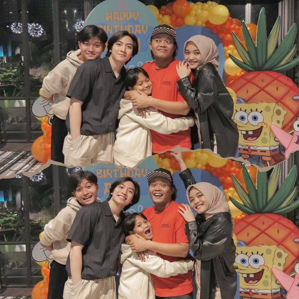 potret keluarga Sule (instagram.com/putridelinaa)