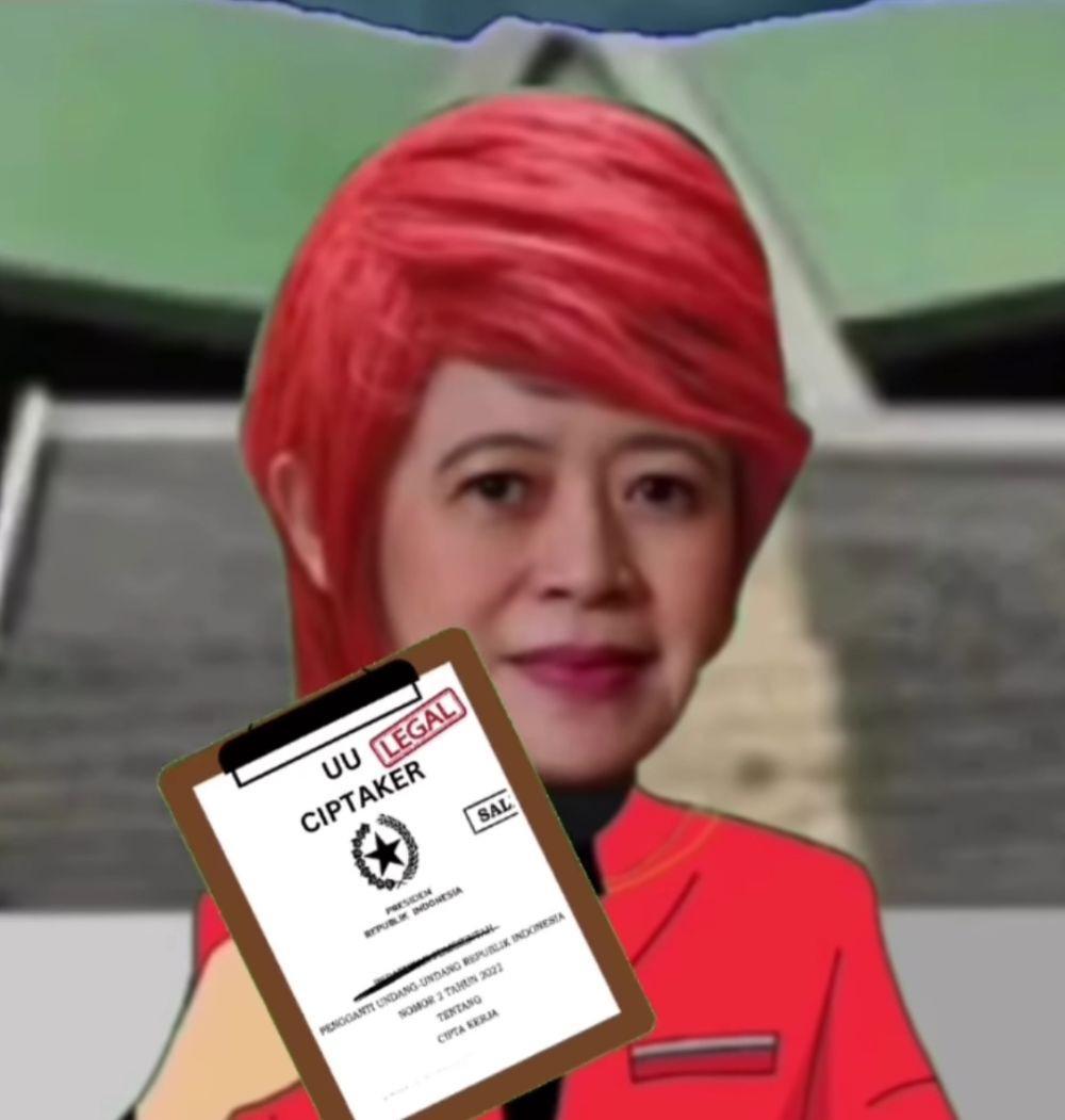 Usai Meme Tikus, BEM FISIP UB Unggah Puan Jadi Joker dan Pesulap Merah