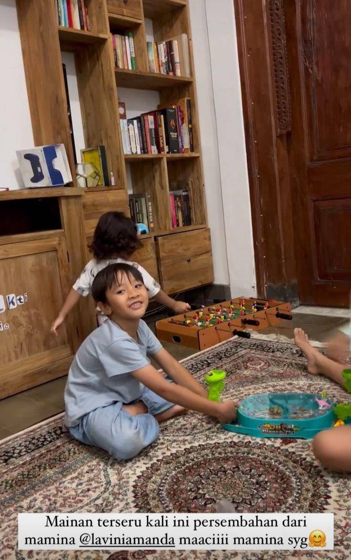 momen Bhre Kata ultah ke-5 (instagram.com/zaskiadyamecca)